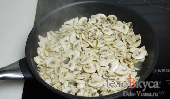 жюльен с грибами