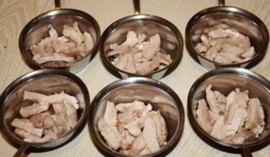 жюльен с курицей и шампиньонами