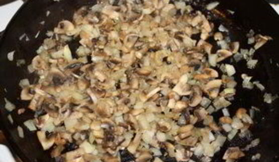 жюльен с курицей и шампиньонами